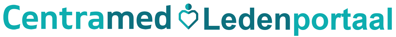 Logo Centramed Ledenportaal